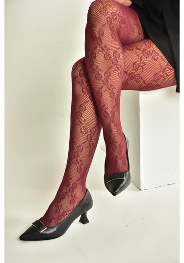 Fox Shoes V250521109 Siyah Kalın Topuklu Sivri Burun Kadın Ayakkabı Siyah