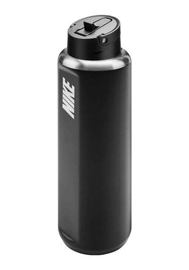 Stainless Steel Recharge Straw Bottle 32 Oz Unisex Siyah Antrenman Suluk N.101.3796.091.32 1738830 Siyah