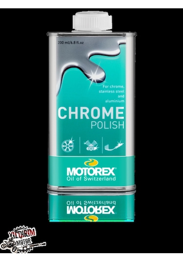 Motorex Chrome Polish Çelik/alüminyum Temizleyici Cila 200ml