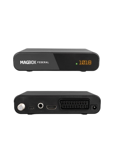 Magbox Federal Mini Hd + Scart Tkgsli Uydu Alıcısı