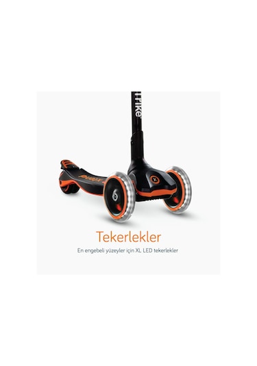 Smartrike Xtend Büyüyebilen Ride On Scooter Turuncu Çok Renkli