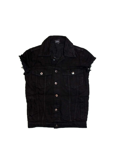 Harley D. Kolsuz Kot Yelek Siyah