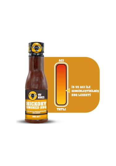 Vav Wings Hickory Smoked Bbq Sos 360 ML