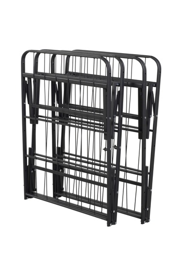 Katlanabilir Metal Karyola Çift Kişilik 135 190 Cm Ebat Model 1