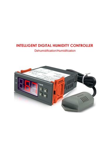 Ximistore9 Zfx-13001 Akıllı Dijital Nem Kontrol Cihazı - Otomatik Nem Regülasyonu, Nem Arttırma Ve Azaltma Modları, 1% Doğruluk, 220v