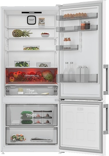 Grundig GPKND 551 551 L Duo No-Frost Buzdolabı Beyaz