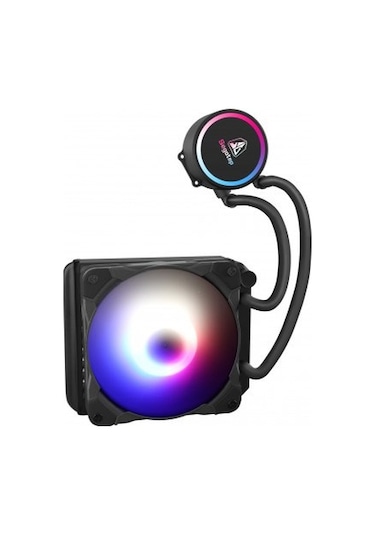 Segotep Becool 120s Argb Siyah Sıvı İşlemci Soğutucusu Lga1700 Uyumlu