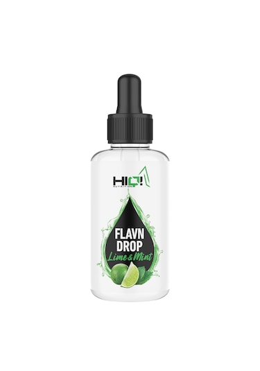 Hıq Flav'n Drops 30ml Lıme Mınt Flavored