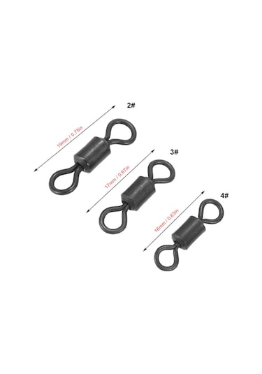 Lixada 150 Adet / Grup 2 3 4 Balıkçılık Fırdöndüler