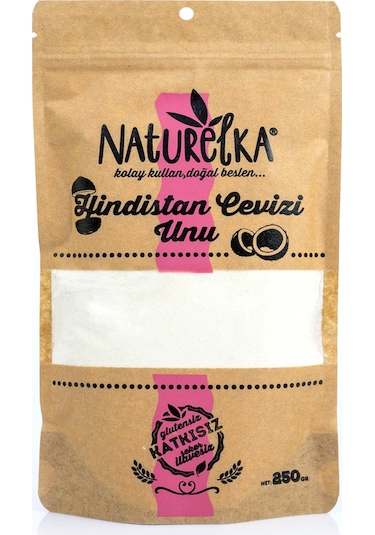 Naturelka Glutensiz Hindistan Cevizi Unu 250 G