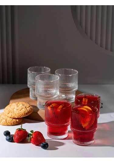 Purecrystal 6 Adet Su Ve Meyve Suyu Bardağı Seti 418367836 Beyaz