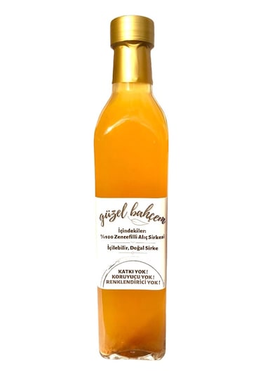 Güzel Bahçem Zencefilli Alıç Sirkesi 2 x 500 ML