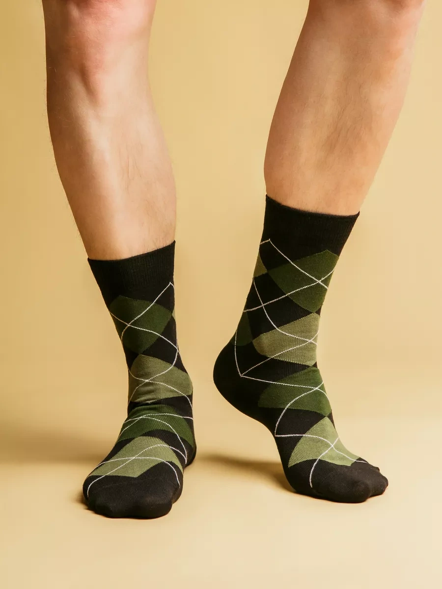 Nosko Yüksek Çoraplar 4 Çift 205409923 Kahverengi