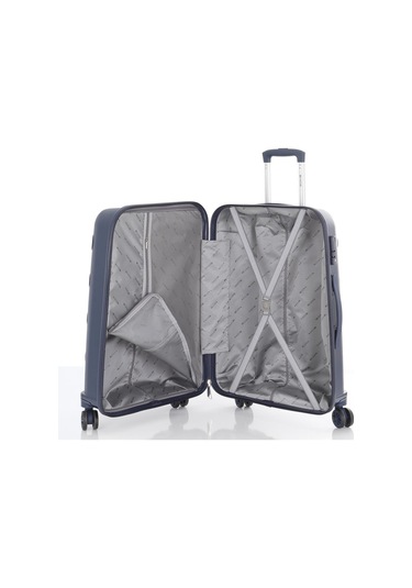 Mçs Polipropilen Orta Boy Valiz V376 65 Cm Siyah