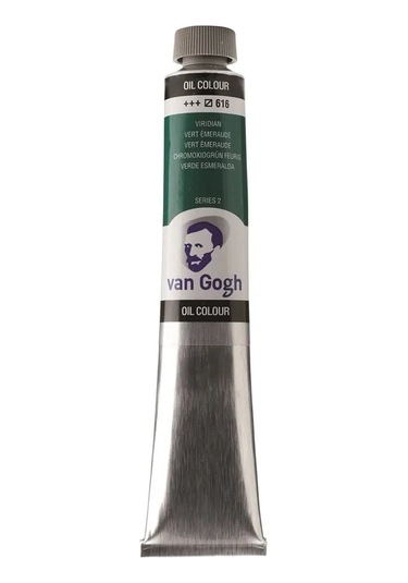 Talens Van Gogh Yağlı Boya 200 Ml 616 Viridian Karışık, Çok Renkli
