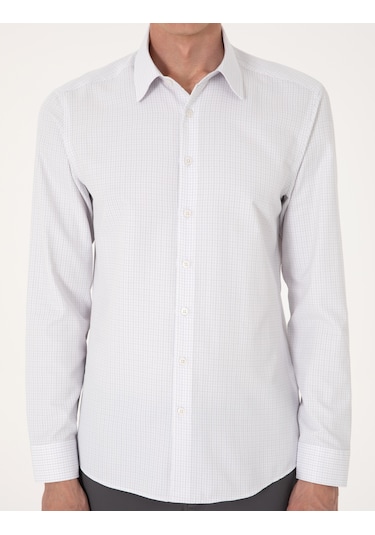 Pierre Cardin Erkek Gri Gömlek Desenli 50307263-vr024 Gri