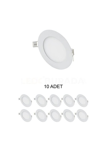 Kdl404 3w Slim Led Panel Günışığı 10 Lu Ekonomik Paket