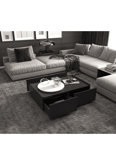 Vega Orta Sehpa - Siyah