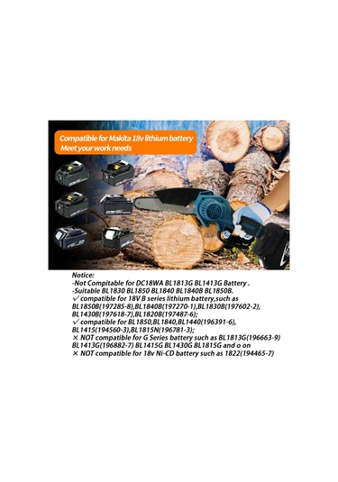 Makita İçin Mini Testere 18v Pilsiz Küçük El Elektrikli 6 İnç