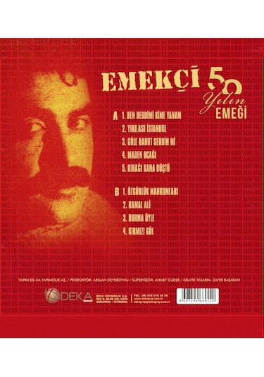Emekçi-50 Yılın Emeği Plak