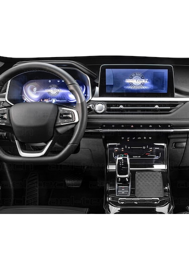 Chery Tiggo 7 Pro Luxury Gösterge, Navigasyon, İç Merkezi Kontrol Ve Vites Etrafı Koruyucu 4'lü Set