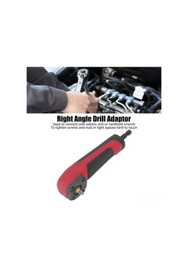 Fortunelane Sık Mekanlarda Somun Torna: 1/4 Köşe Adaptör, S2 Çelik, Ergonomik Kolu - Matkap Vidalama Takımı