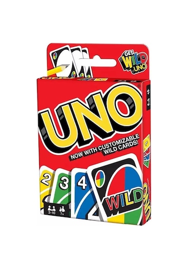 Uno Kartlar Kutu Oyunu 112 Adet Kart Uno Oyun