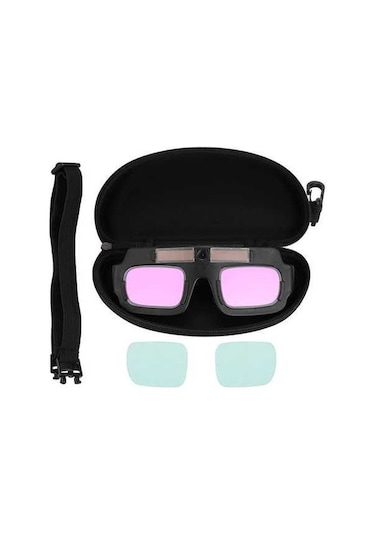 Tongxida Profesyonel Kaynak Gözlüğü - Uv Koruma, Solar Enerjili, Otomatik Kararma, Hafif Ve Konforlu