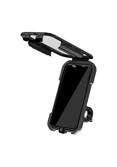 Geeroyoo "360 Dönebilen Su Geçirmez Bisiklet Telefon Tutucu - Mtb, Scooter Ve Motosikletler İçin"
