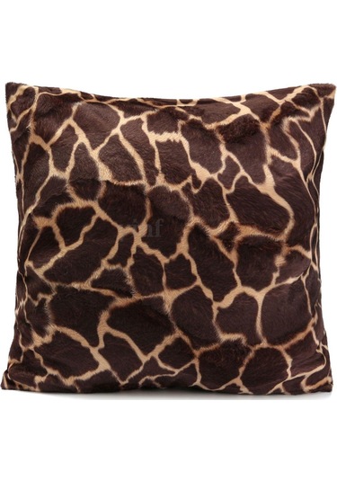 Homyl Leopar Kaplan Zebra Baskı Yastık Kılıfı Kanepe Araba Örtüsü Tarz 04
