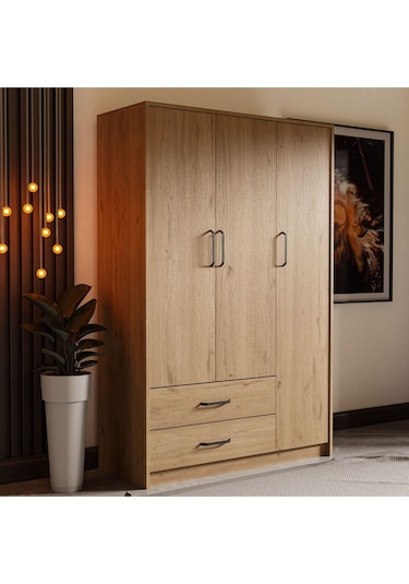 3506 GRANDE MODERN 3 KAPILI GARDROP SEPET