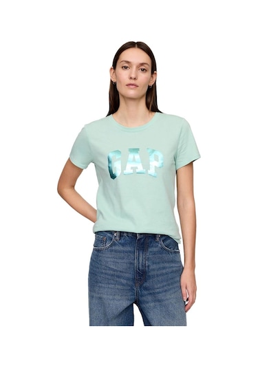 Gap V-ss Logo Classic Tee T-shirt - 729555-10197 Turkuaz