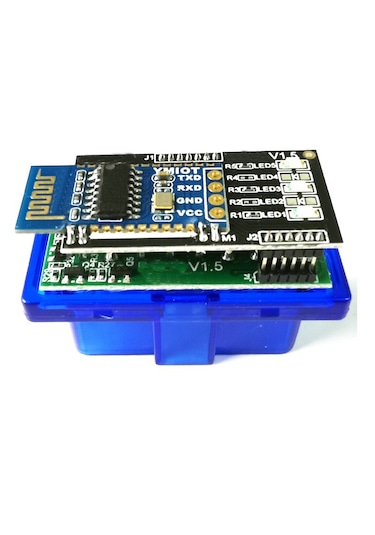 327 V1.5 Bluetooth Araç Arıza Tespit Cihazı Obd2 - Pıc18f25k80 Çift Çipli,