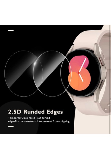 Samsung Galaxy Uyumlu Watch 40mm Ekran Koruyucu Saat Cam Nano Tam Kaplar