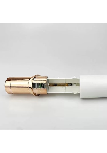 Moveevo Kadınlar İçin Şarj Edilebilir Tıraş Makinesi, Elektrikli Tıraş Makinesi, Beyaz Şarj Edilebilir + Bir Tıraş Başlığı