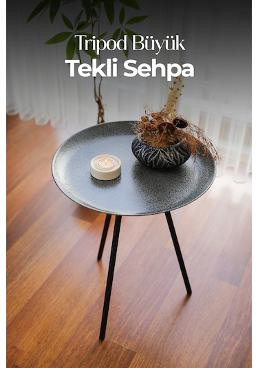 Tripod Büyük Tekli Sehpa