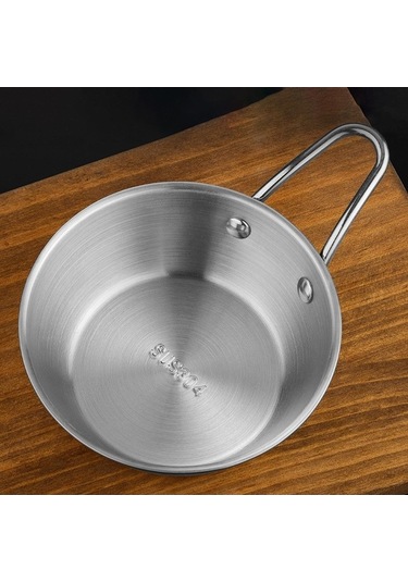 Pazly Sağlam Kulplu Paslanmaz Yürüyüş Boyut M Beden M Beden Gri