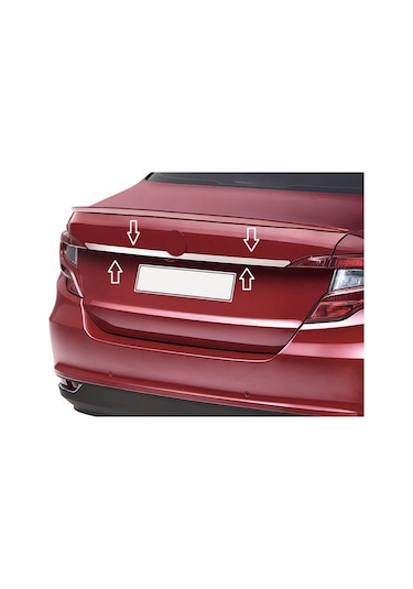 Fiat Egea Bagaj Üst Kromu Nikelajı 2016 Sonrası