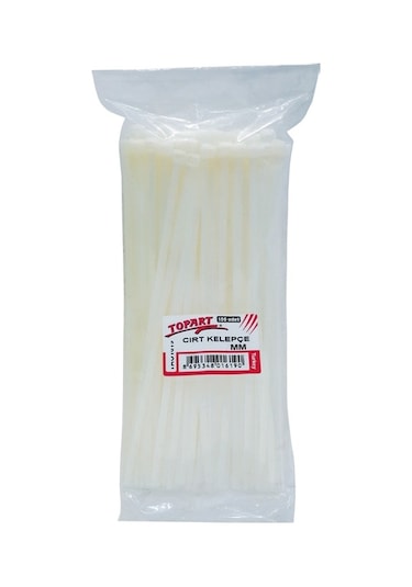 Topart Ta01605 2,5 200mm Cırtlı Kelepçe 100 Lü Paket