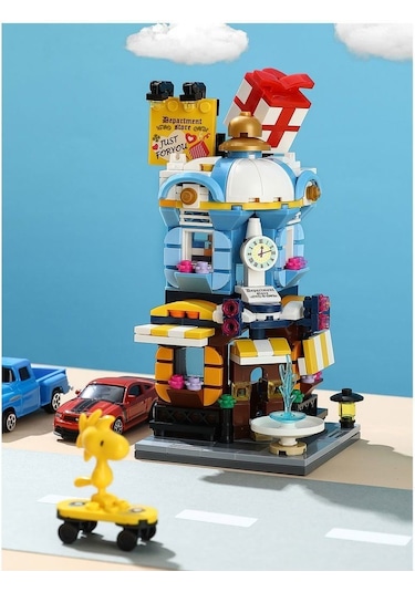 Kp0105 Keeppley City Corner Department Store Blok Seti 389 Parça