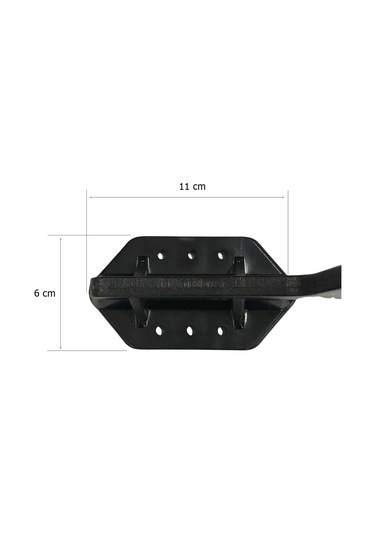 4 Adet Kaz Lüks Mobilya Koltuk Çekyat Ayağı Metal Siyah 17 Cm