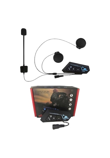 Diyar-ı Fırsat Yeni Nesil Dinleme Ve Konuşma Özellikli Intercom Kask Kulaklığı 5.0 Bluetooth