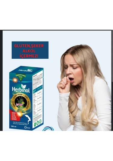 Herbinol Sinir Otu İzlanda Yosunu Boğaz Şurubu 150 Ml