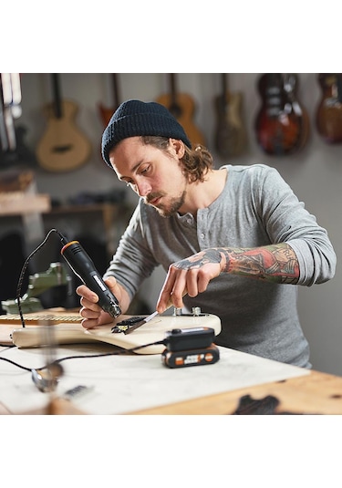 Worw Wx743.9 Makerx 20Volt Profesyonel Sıcak Hava Tabancası (Akü Dahil Değildir)