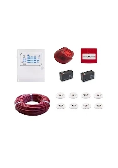 Codesec 8 Bölgeli Konvensiyonel Sertifikalı Yangın Alarm Seti