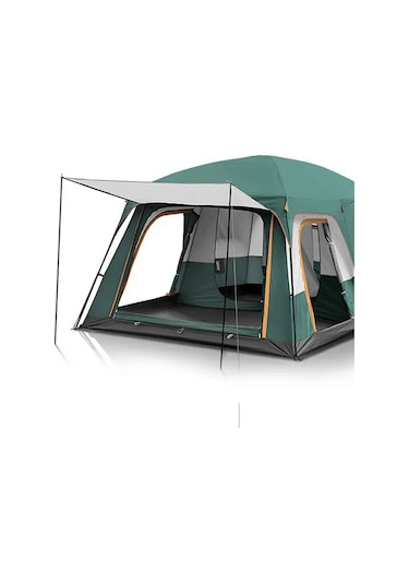 Efsane Kamp Aile Boyu Büyük Kamp Çadırı 12 Kişilik 2-oda 1 Salon Pembe