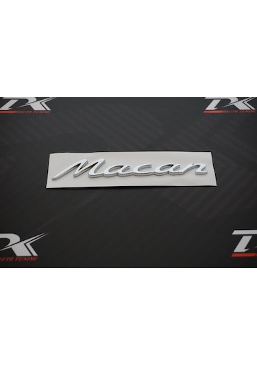 Porsche Macan Metal 3M Bagaj Logo Ürün (547916007)