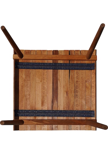 Ahşap Katlanır Rulo Masa Kamp Outdoor Bahçe Araç Araba Masası Bambu