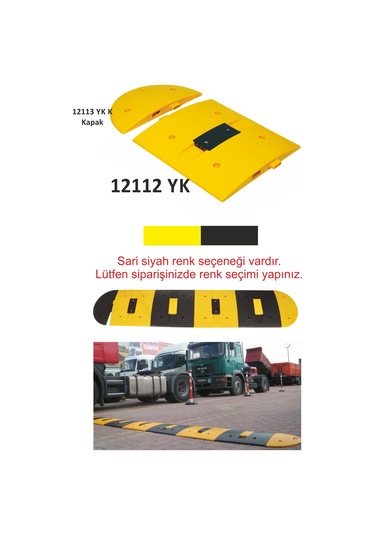 12112 Yk Kedi Gözlü Yol Kasisi Sarı Siyahevelux Ppc Yol Kasisleri