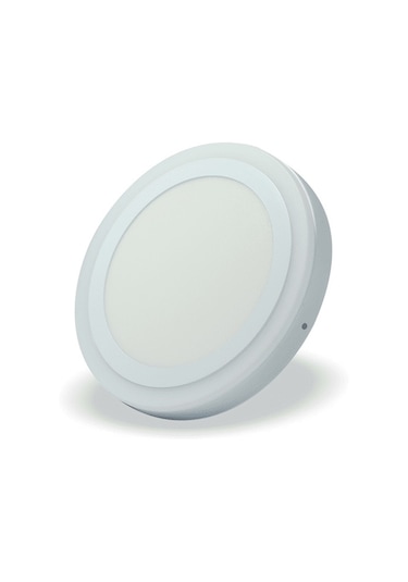 Dekoratif 24w(18+6) Sıva Üstü Çift Renkli Led Panel -Pembe Beyaz